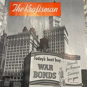 The Kraftsman Kraft Foods War Bonds Aug-Sep 1943 Magazine